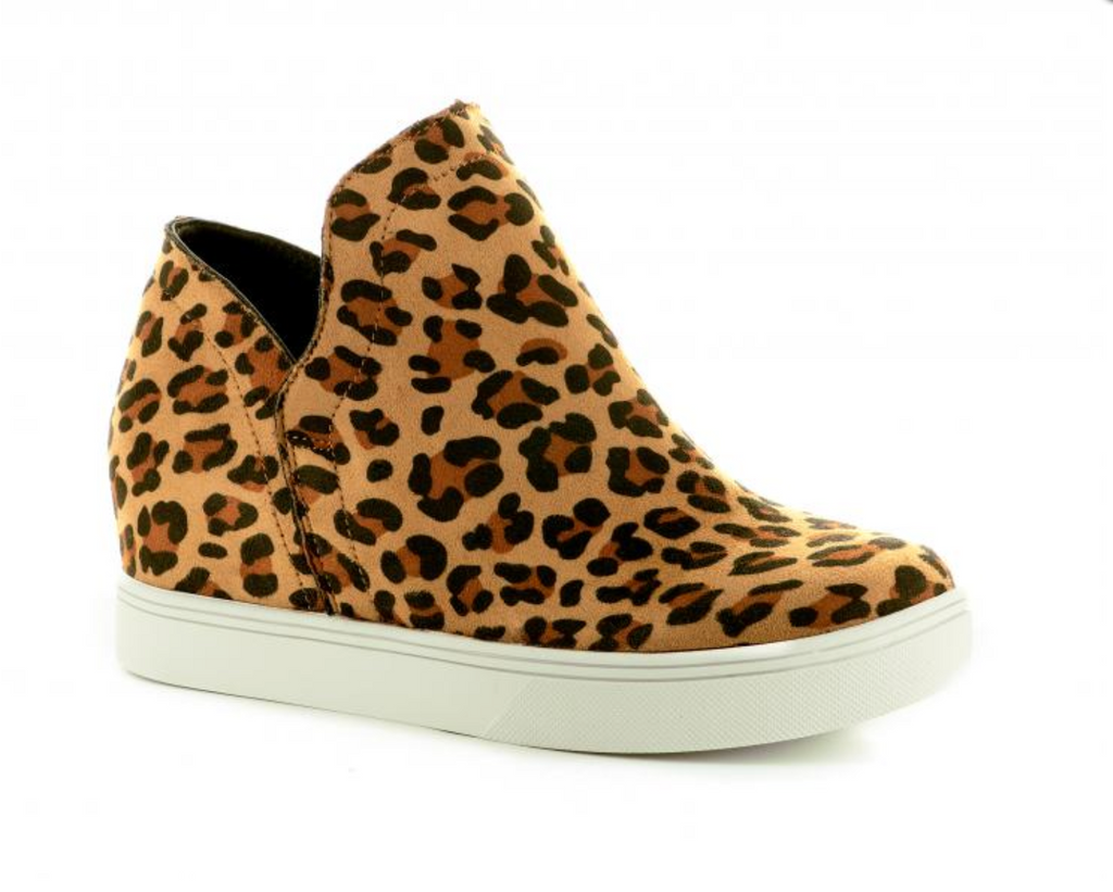 corkys jersey wedge sneakers