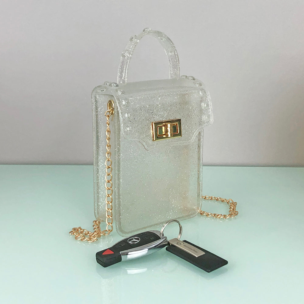 translucent crossbody bag