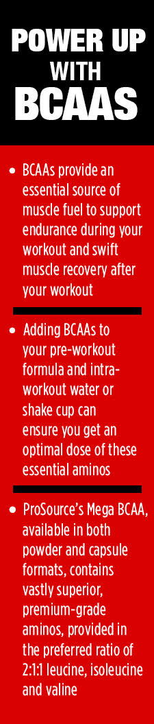 Supplementing With High-Quality BCAAs Can Support Muscle Recovery and Growth