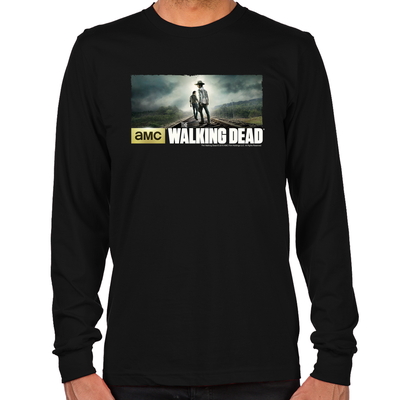 Walking Dead Carl and Rick Grimes Don't Look Back T-Shirt