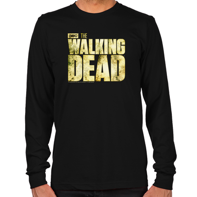 Werkwijze Mooi golf The Walking Dead Logo Long Sleeve T-Shirt – Gold Label