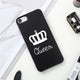 Valentine KING Queen Case For iPhone 8 & 8 Plus