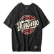 Dynamo Creative Letters Print Casual T-Shirt