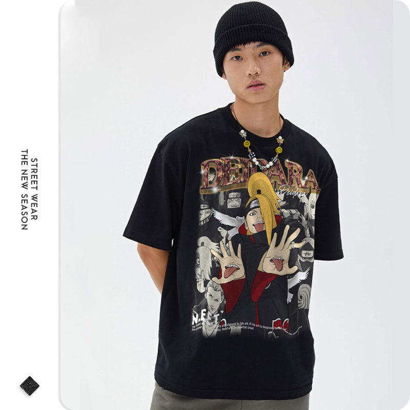 Deidara Akatsuki Naruto Rap T-Shirt