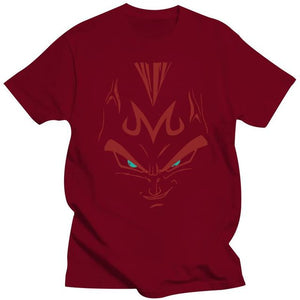 Majin Vegeta Dragon Ball Z T-Shirt redMen