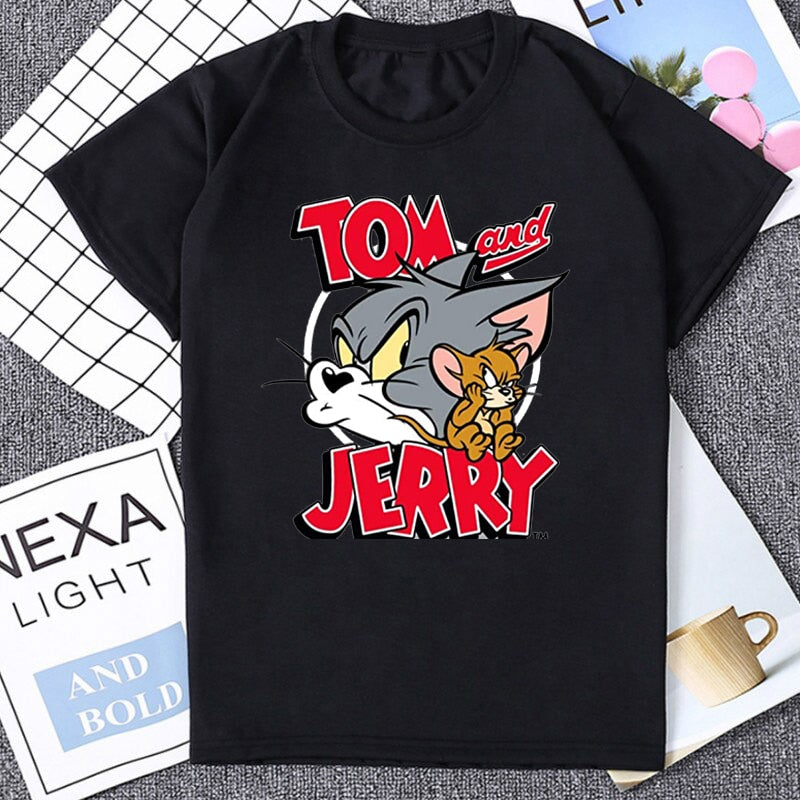 Cute Tom And Jerry Couples T-Shirt