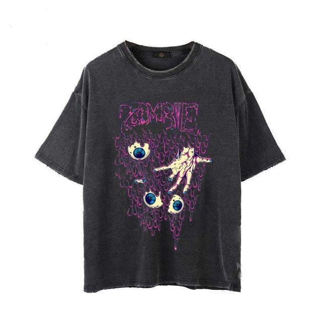 Goth Zombie Horror T-Shirt