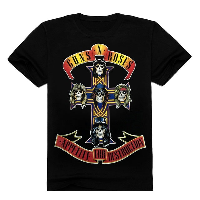 Guns N Roses - Appetite For Destruction Mens T-shirt