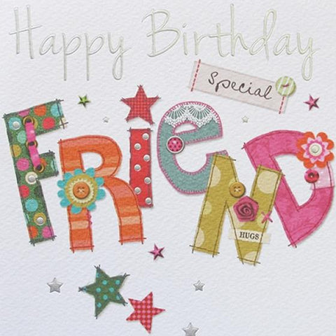 Paperlink Special Friend Birthday Greeting Card