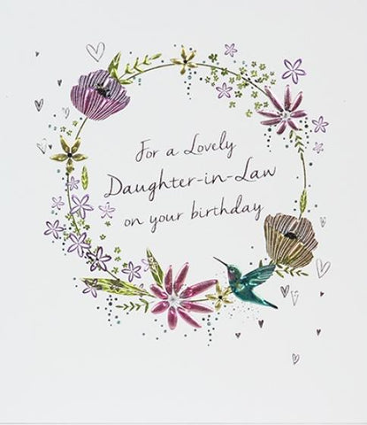 Daughter-in-Law Birthday Greeting Card by Paperlink