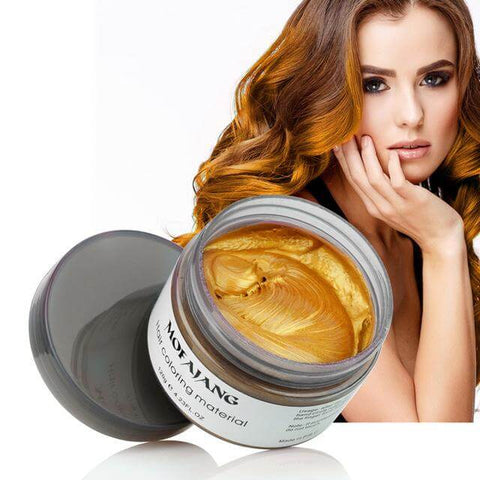 Mofajang Hair Wax Hair Dye Temporary Hair Color Makemeb