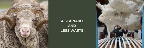 sustainable and less waste