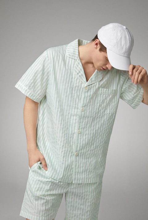 Winter Sleepwear For Sleeping Men Pajama Pant Sets Pijama Hombre Invierno  Man Pyjama Cotton Gauze Woven Loungewear Father Gift