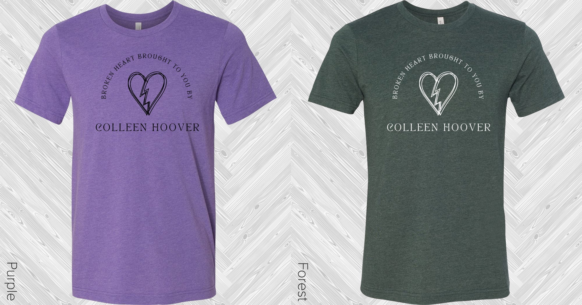 Broken Heart Brought to You by Colleen Hoover Graphic Tee