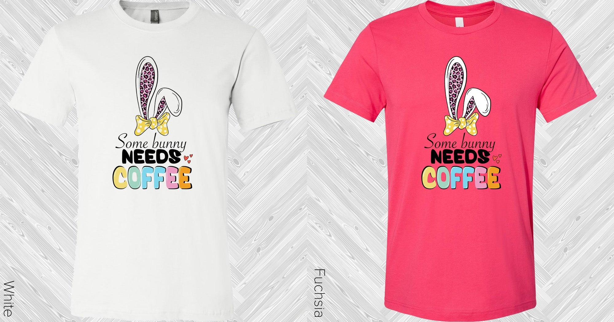 Some Bunny Needs Coffee Graphic Tee