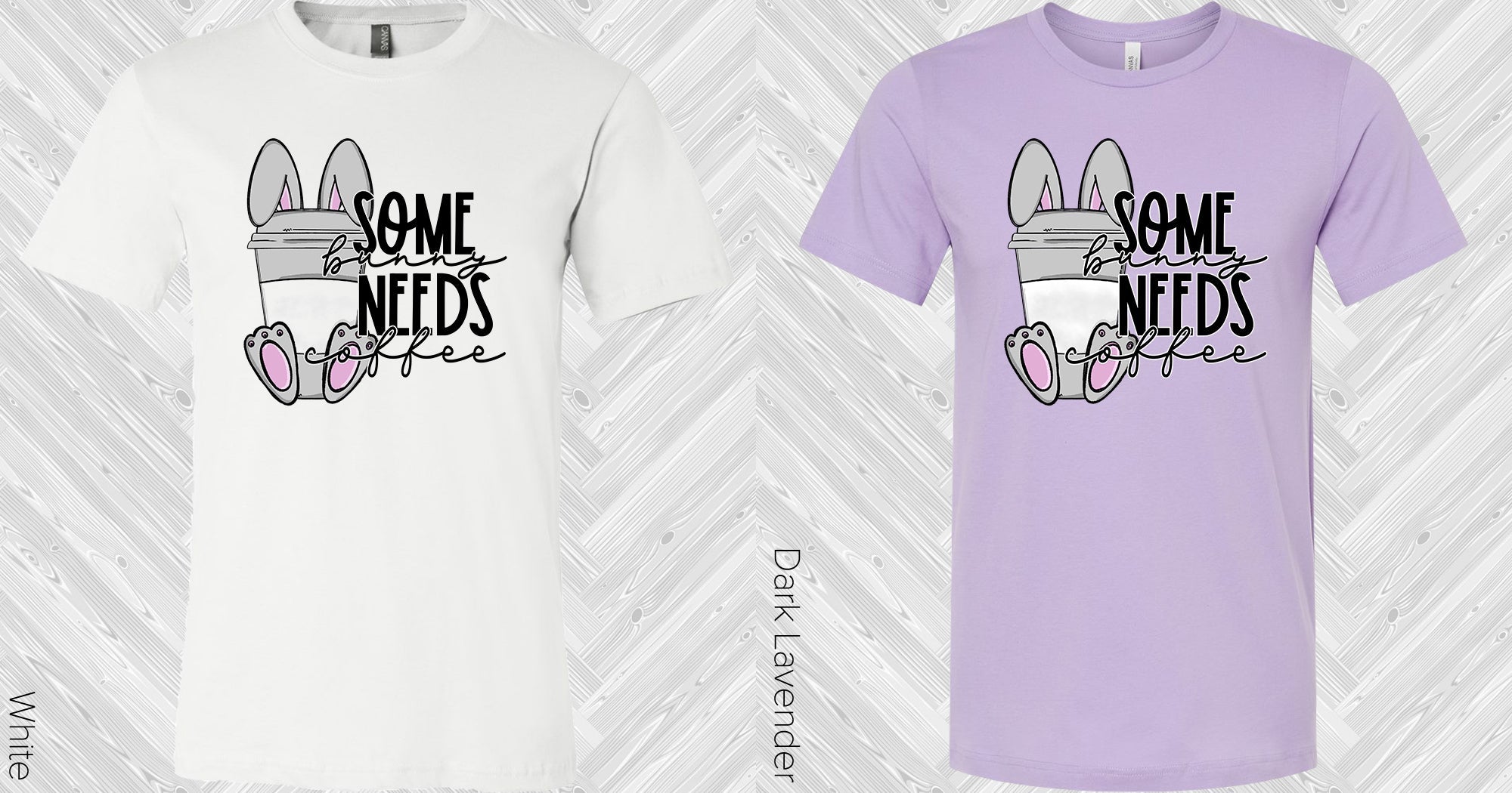Some Bunny Needs Coffee Graphic Tee