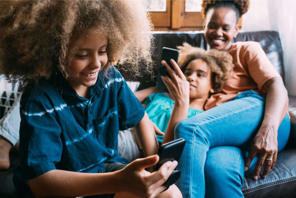 Embracing Family Hair Wash Day - Family with multi textured hair