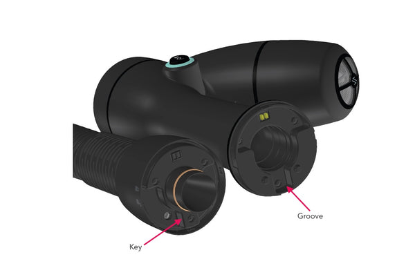 RevAir Wand and Hose Connection Point