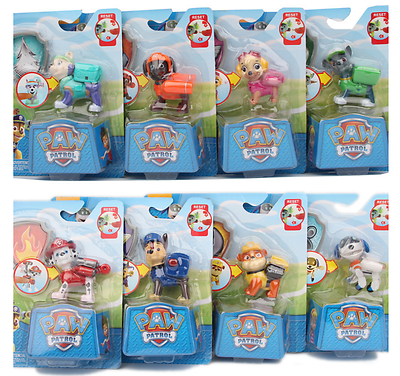 paw patrol action pack pups figure set