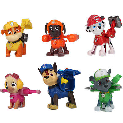 paw patrol action figures set