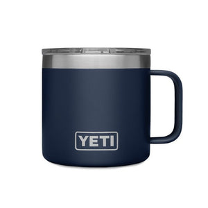 YETI Rambler 20 Oz Travel Mug with StrongHold Lid in Charcoal