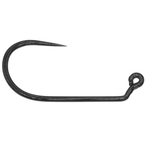 Fulling Mill Jig Force Black Nickel Barbless Hook 8