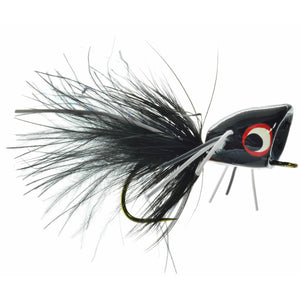 Umpqua Bass Popper Chartreuse Splatter