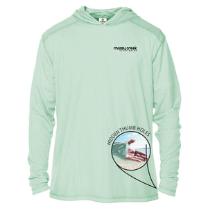 NEW Mossy Creek Solar Hoody Arctic Blue