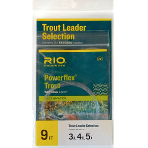 Rio Powerflex Plus 9 ft. Leader 2 Pack 1x