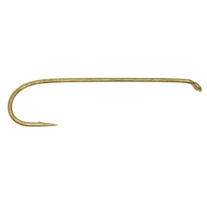 Mustad 30PCS Bronze Finish Dry Signature Fly Fishing Hook Micro