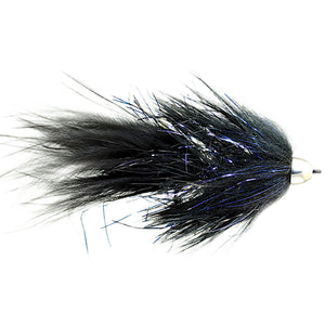 Brass Cone Head Woolly Bugger Fly | Black | Size 4 | Orvis