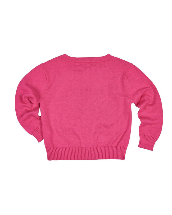 fuschia cardigan sweater