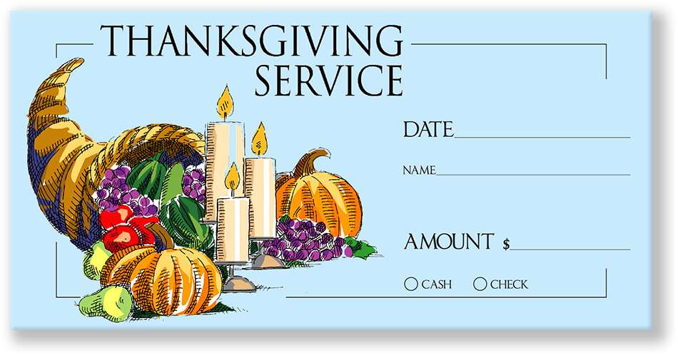 thanksgiving tithing envelopes for church low pricing