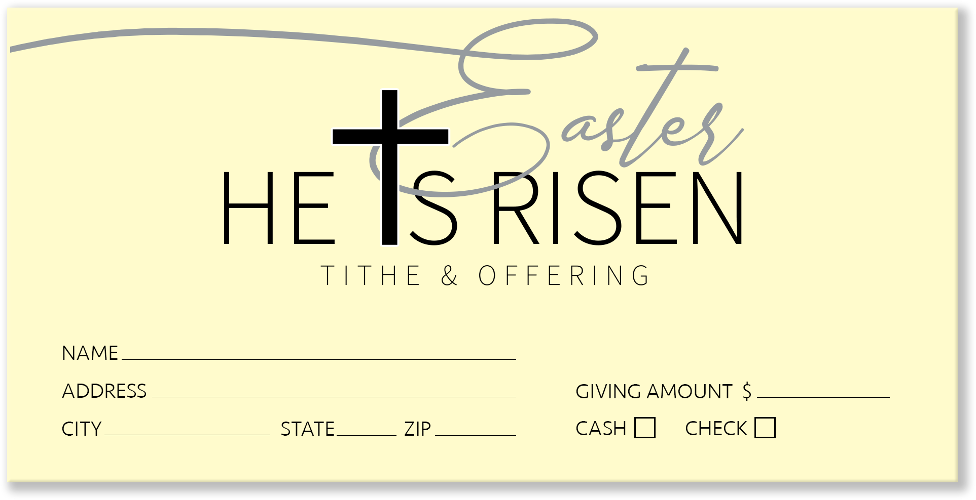 Easter Tithing Envelopes for Church Fast Shipping Beautiful Quality