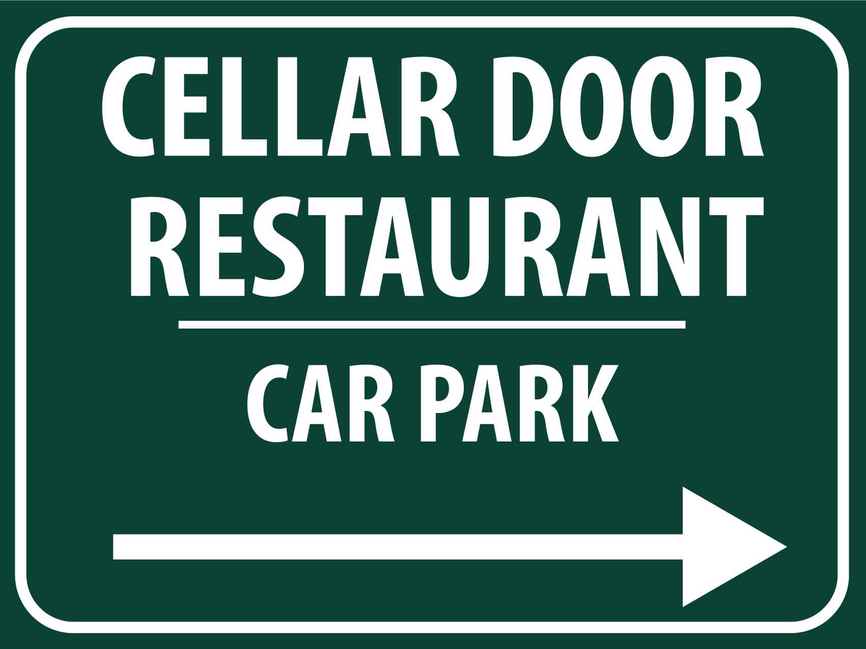 Cellar Door Sign New Signs