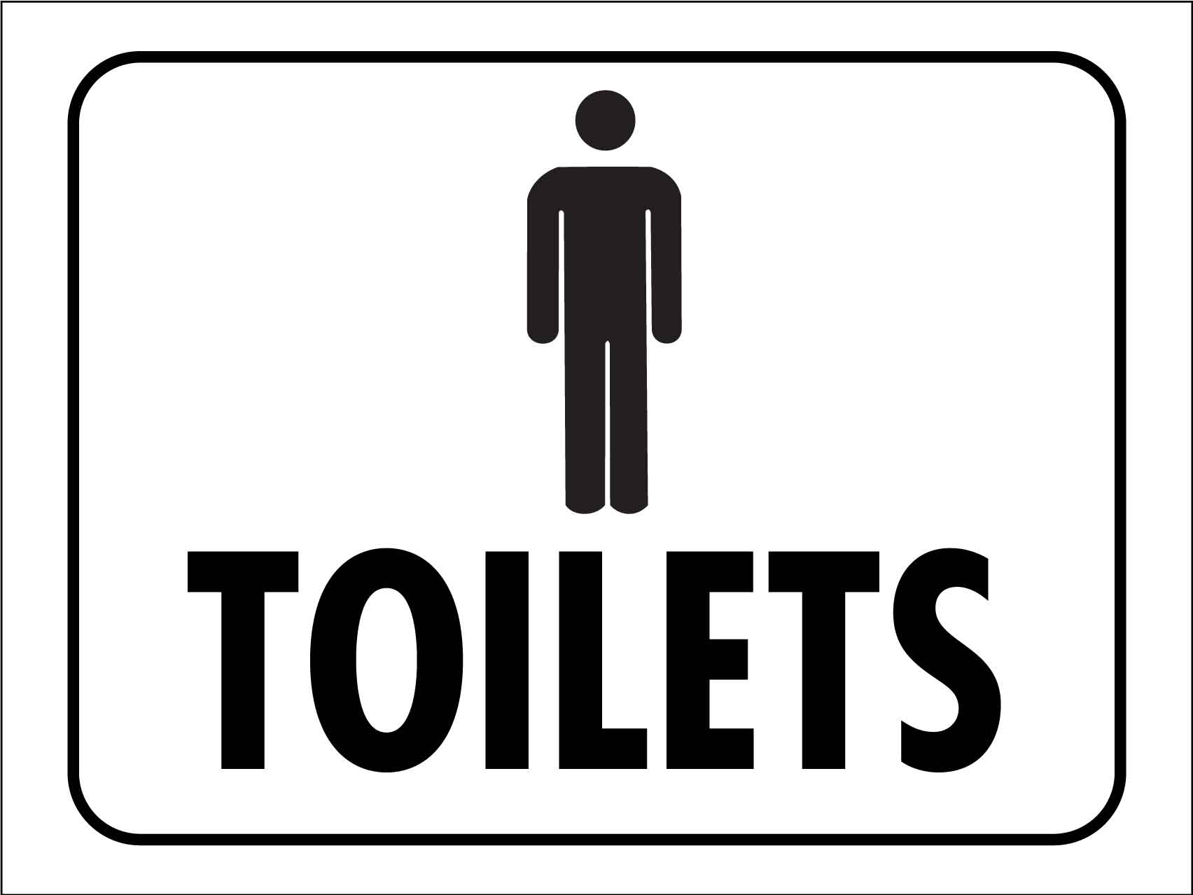 Male Toilet Sign Clip Art