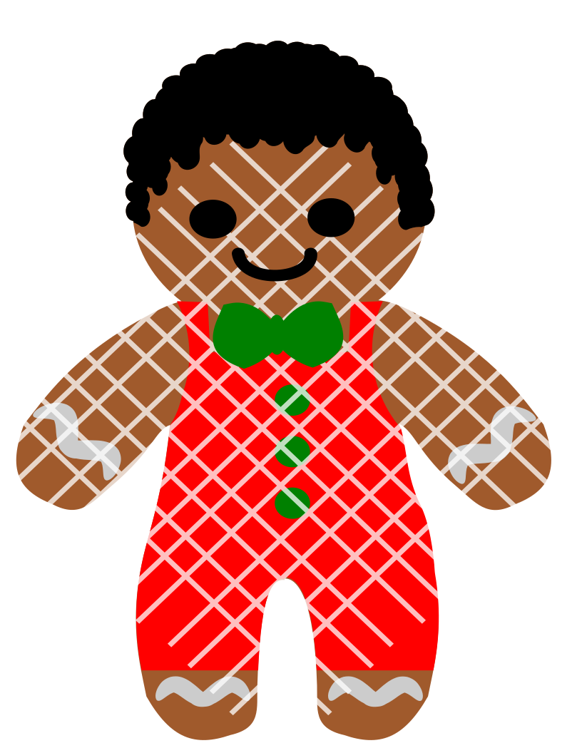 Download Ginger Bread Cookie Boy Afro Boy Afro Puff Christmas Svg Santa Svg Poui Designs