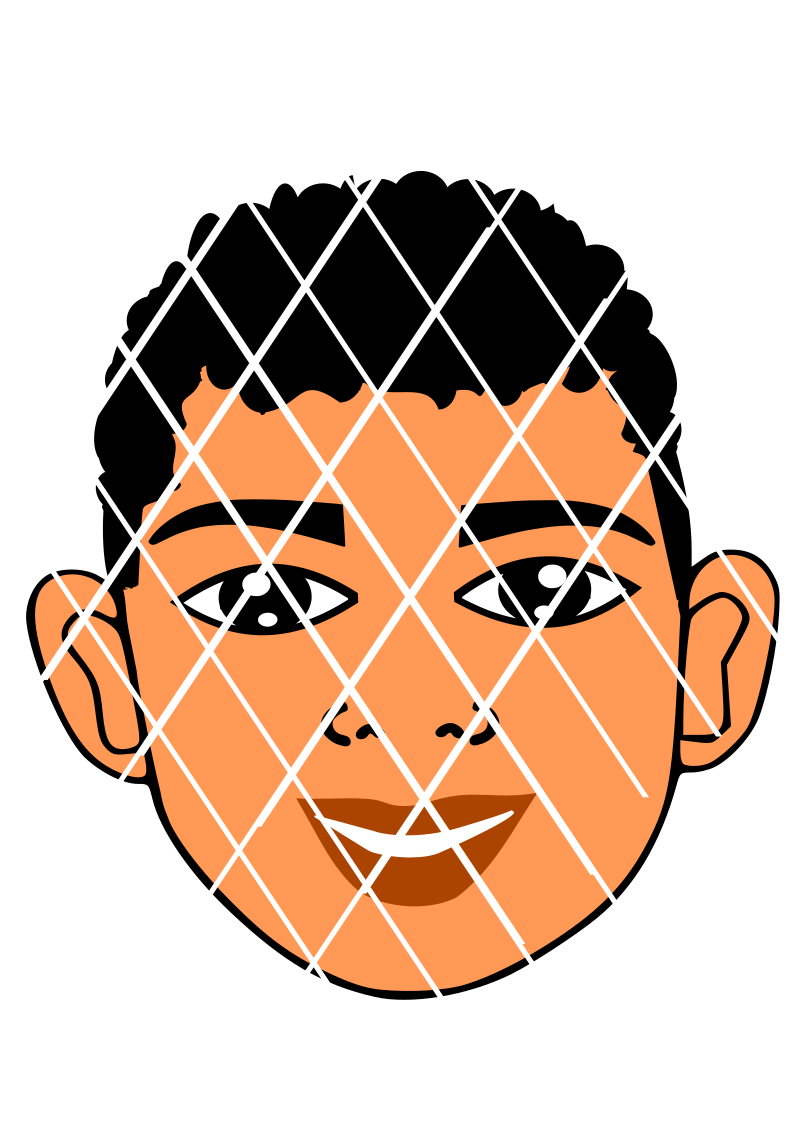 Download Peeking SVG, African American boy svg,Kai svg, Little boy face svg, Na - Poui Designs
