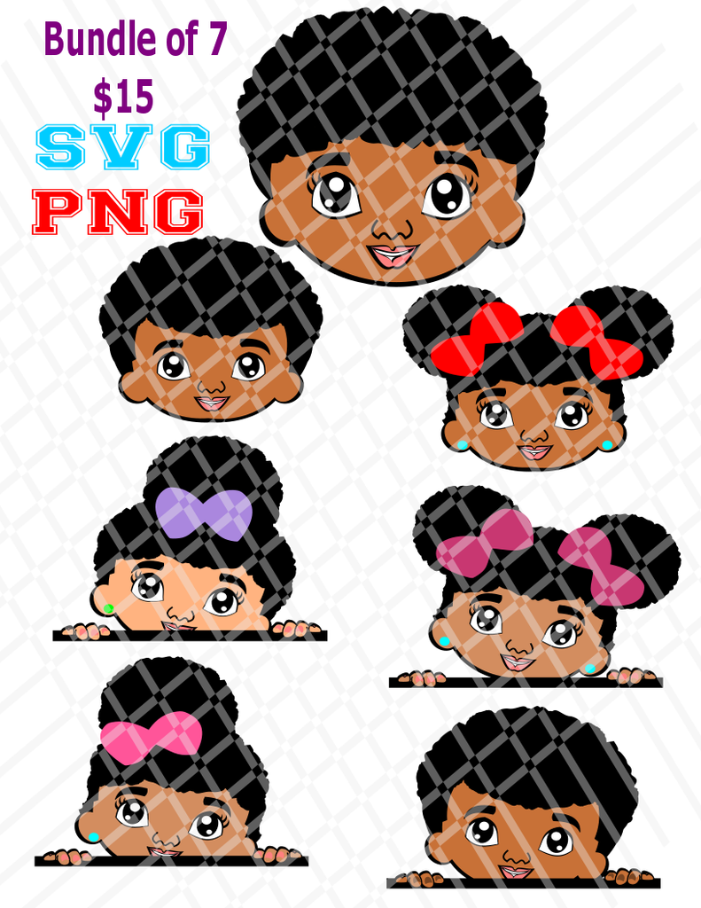 Download Baby Boys and Girls Peekaboo Svg Bundle - PouiDesigns