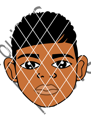 Download Afro Boys Svg Files Poui Designs