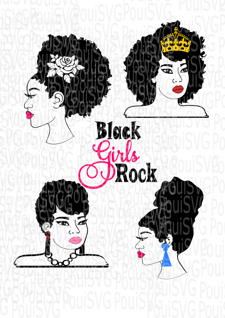Free Free 349 Black Woman Silhouette Downloadable Free African American Svg Files SVG PNG EPS DXF File