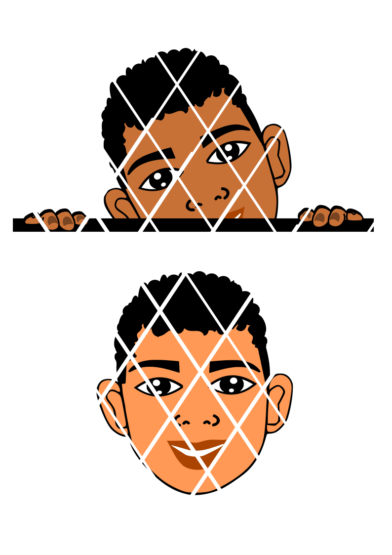 Download Peeking Svg African American Boy Svg Kai Svg Little Boy Face Svg Na Poui Designs