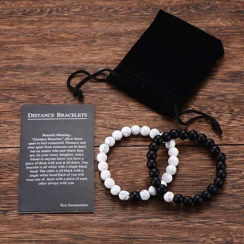 distance bracelets for couples