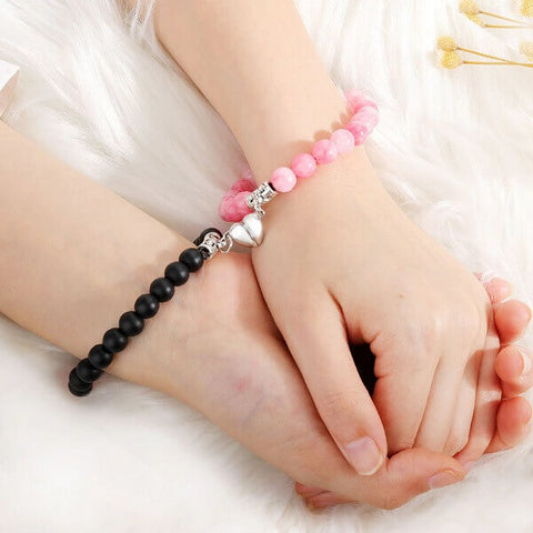 magnetic couple distance bracelets