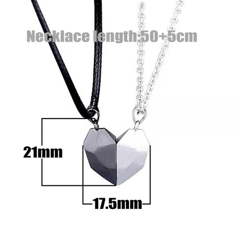 magnetic couple necklace