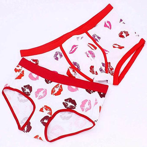 Couples Initial Matching Underwear Set – Celestial Red Shop