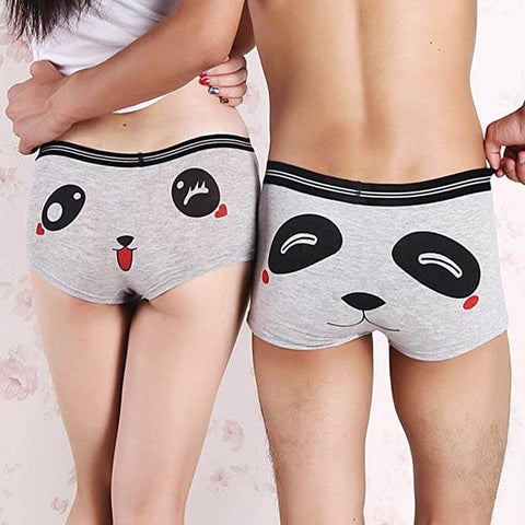 best matching couple underwear set