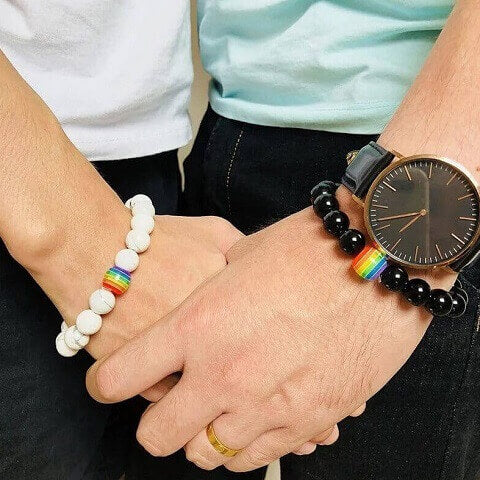 pride couple bracelet lgbtq