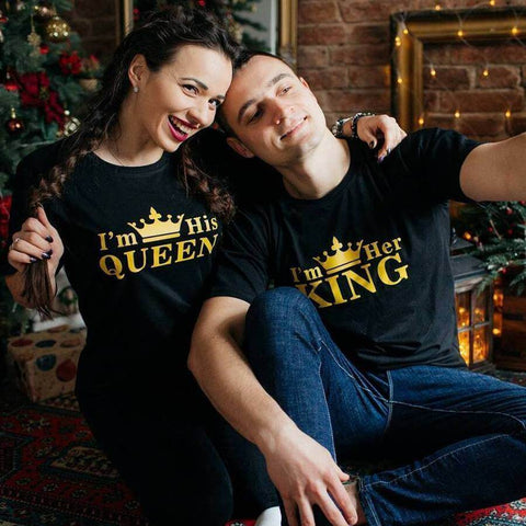 her king & his queen shirts