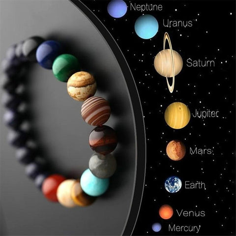 solar system planets bracelet